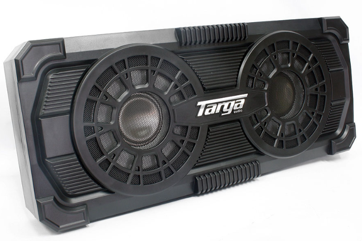 Targa TG-SKA2000 10″ Twin Subwoofer & Amplifier Kit