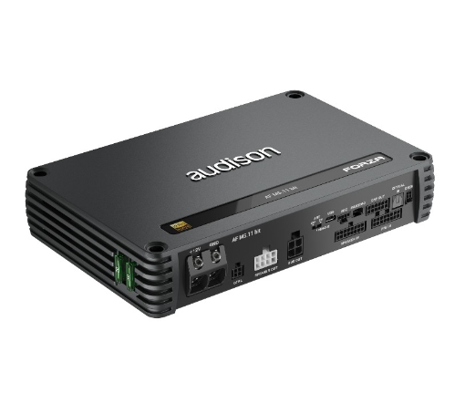 Audison AF M5.11 bitDSP Amplifier | 1200 W | 11 CH DSP + 4 x 150 W @ 2 ohm + 1 x 600 W @ 2 ohm | D-class