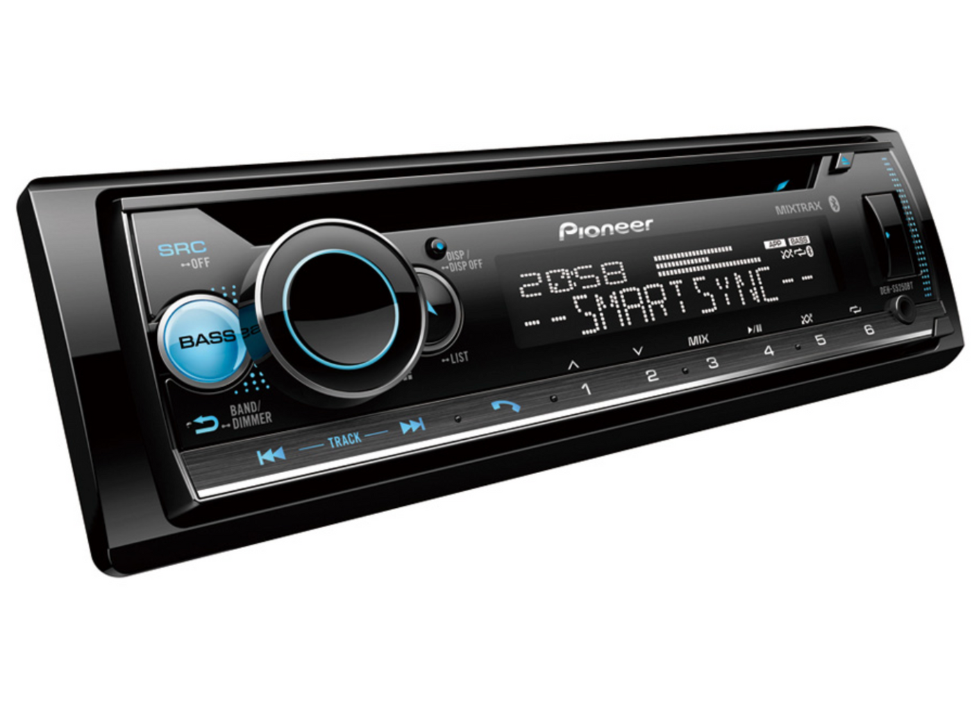 Pioneer DEH-S5250BT Mp3 CD CD Dual Bluetooth, Spotify Connect, USB/AUX