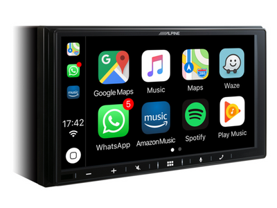 Alpine ILX-W650BT 7” Digital Media Player with Apple CarPlay, Android Auto