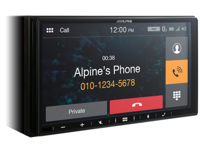 Alpine ILX-W650BT 7” Digital Media Player with Apple CarPlay, Android Auto