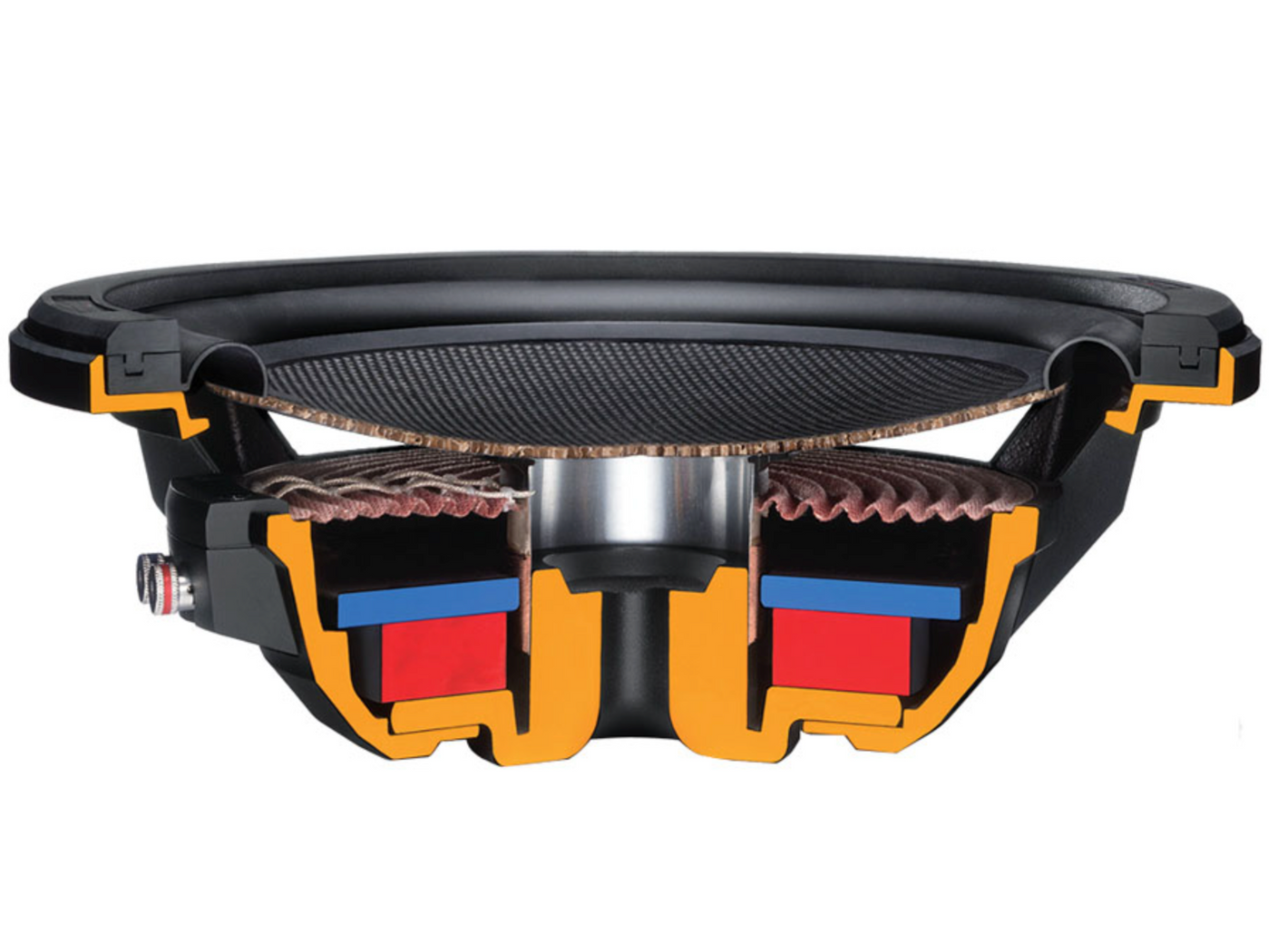 Kenwood 10″ 1000w Component Shallow Woofer