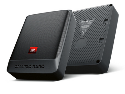 JBL BASSPRO NANO Ultra-Compact Under Seat Powered Subwoofer System